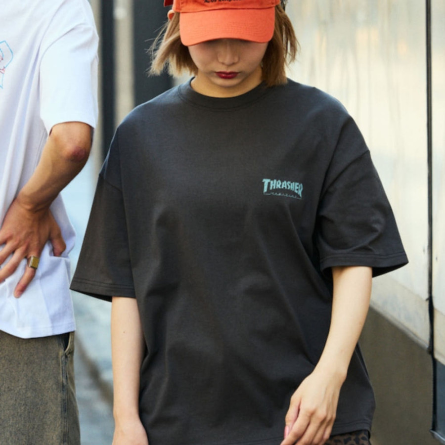 프릭스스토어 별주 THRASHER 빅 실루엣 DRAGON 백 프린트 티셔츠 2컬러 1226327600227