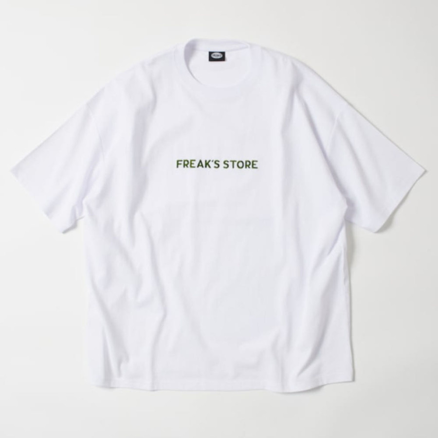 프릭스스토어 릴렉스핏 자수 로고 크루넥 티셔츠 3컬러 1226248902965