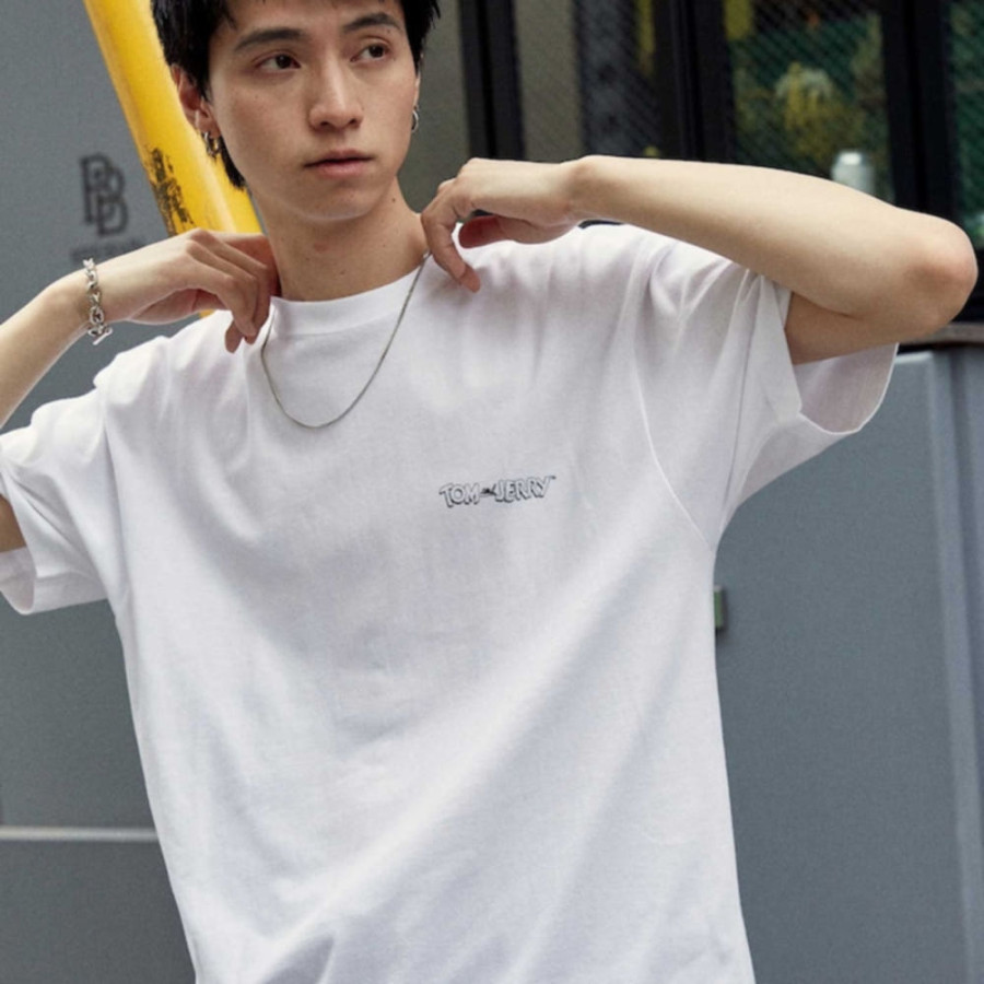 프릭스스토어 Tom and Jerry 백 페이스 프린트 티셔츠 2컬러 1121248901516