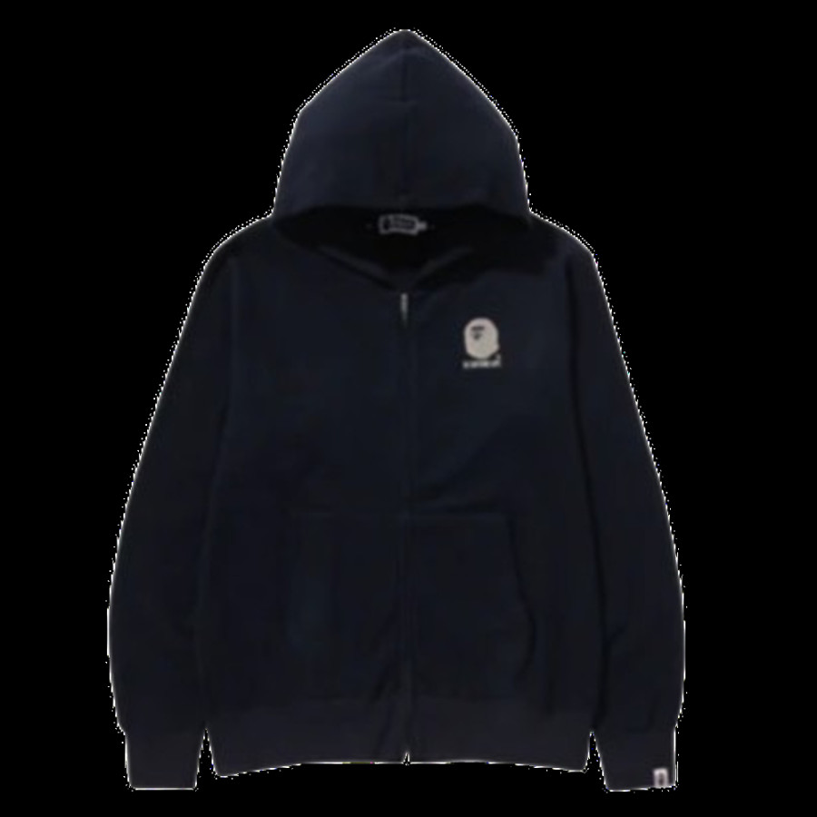 베이프 피그먼트 DYE 써멀 지퍼 후드티 2컬러 1L30115003