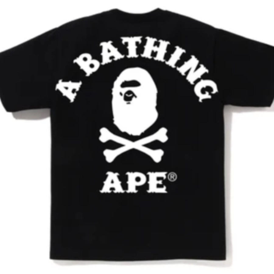 베이프 빅 에이프 크로스본 칼리지 티셔츠 3컬러 4L20110006