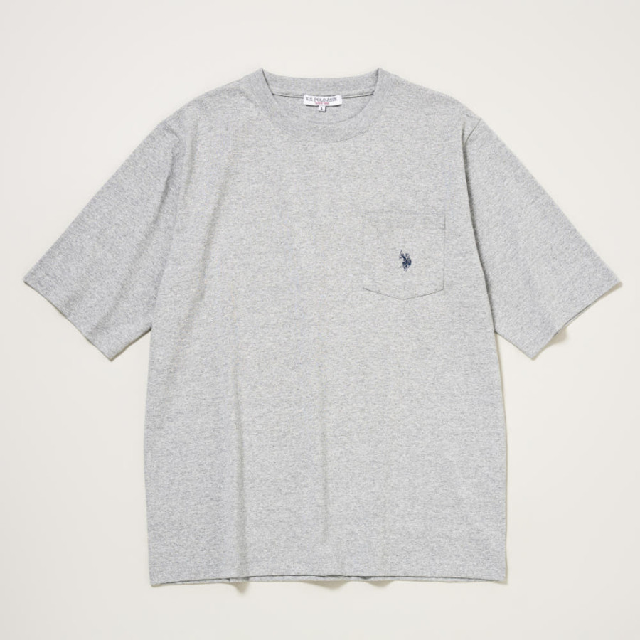 U.S. POLO ASSN. 유에스폴로에센 더블홀스맨 자수 반팔티 4컬러 PLM52257