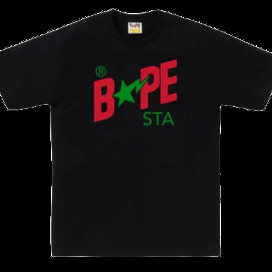 베이프 컬러스 베이프 STA 티셔츠 4컬러 1L30110022