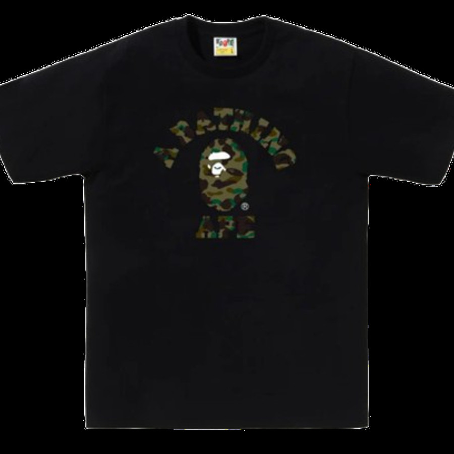 베이프 1ST 카모 칼리지 티셔츠 6컬러 1L30110012