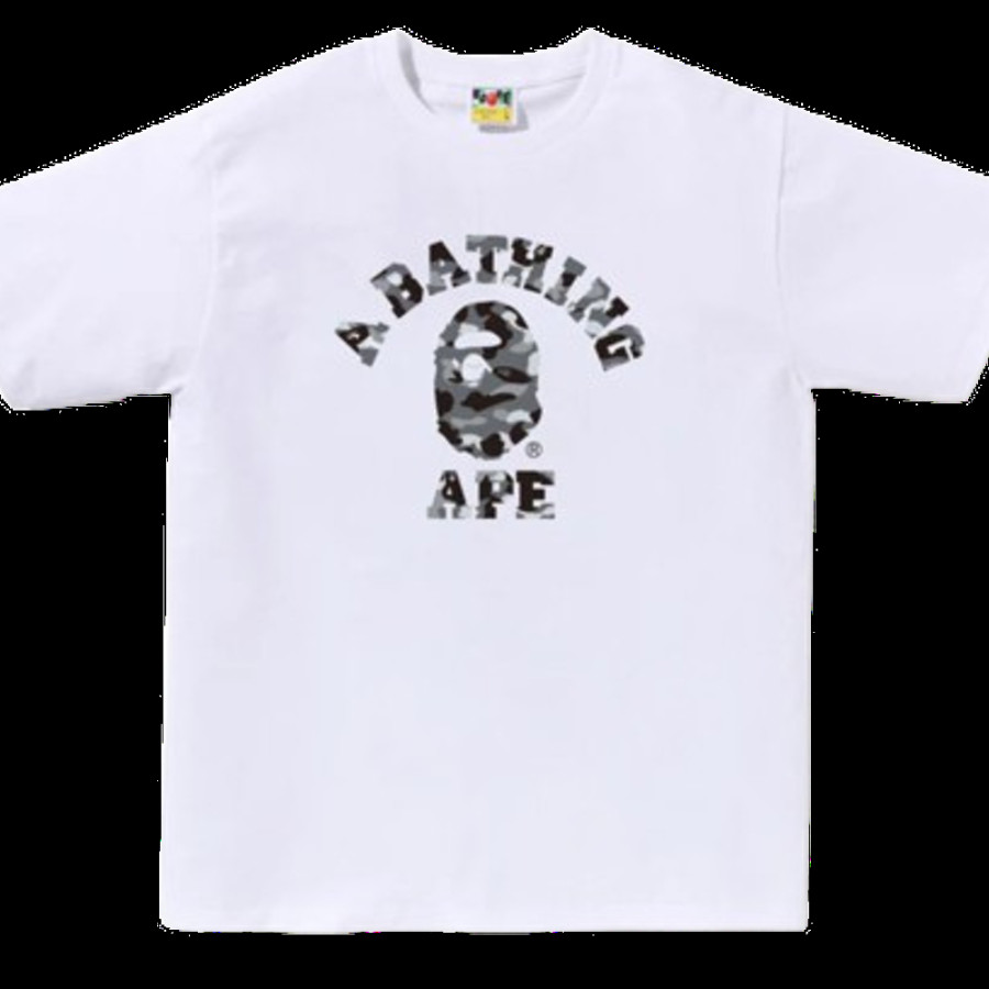 베이프 1ST 카모 칼리지 티셔츠 6컬러 1L30110012