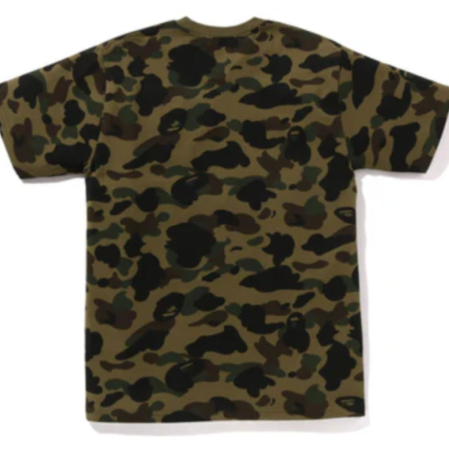 베이프 1ST 카모 칼리지 티셔츠 3컬러 1L30109010