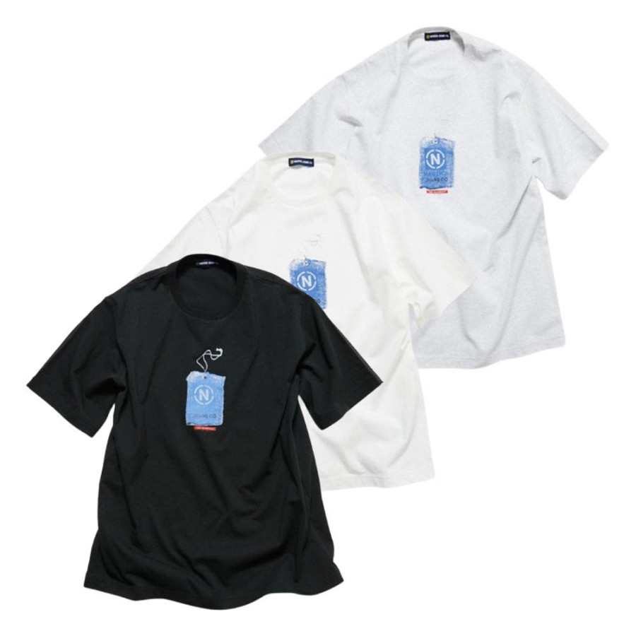 프릭스스토어 노티카 NJC 태그 프린트 티셔츠 3컬러 1026422400002