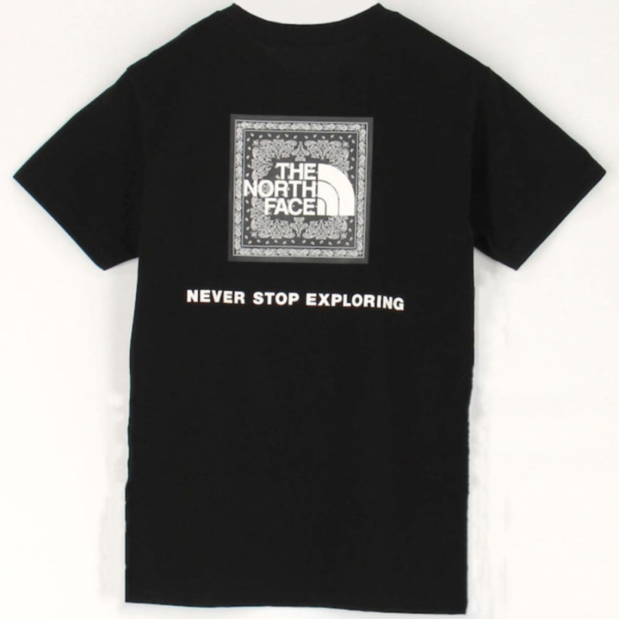 노스페이스 키즈 반다나 스퀘어 로고 반팔 티셔츠 3컬러 NTJ32546 1226207300798