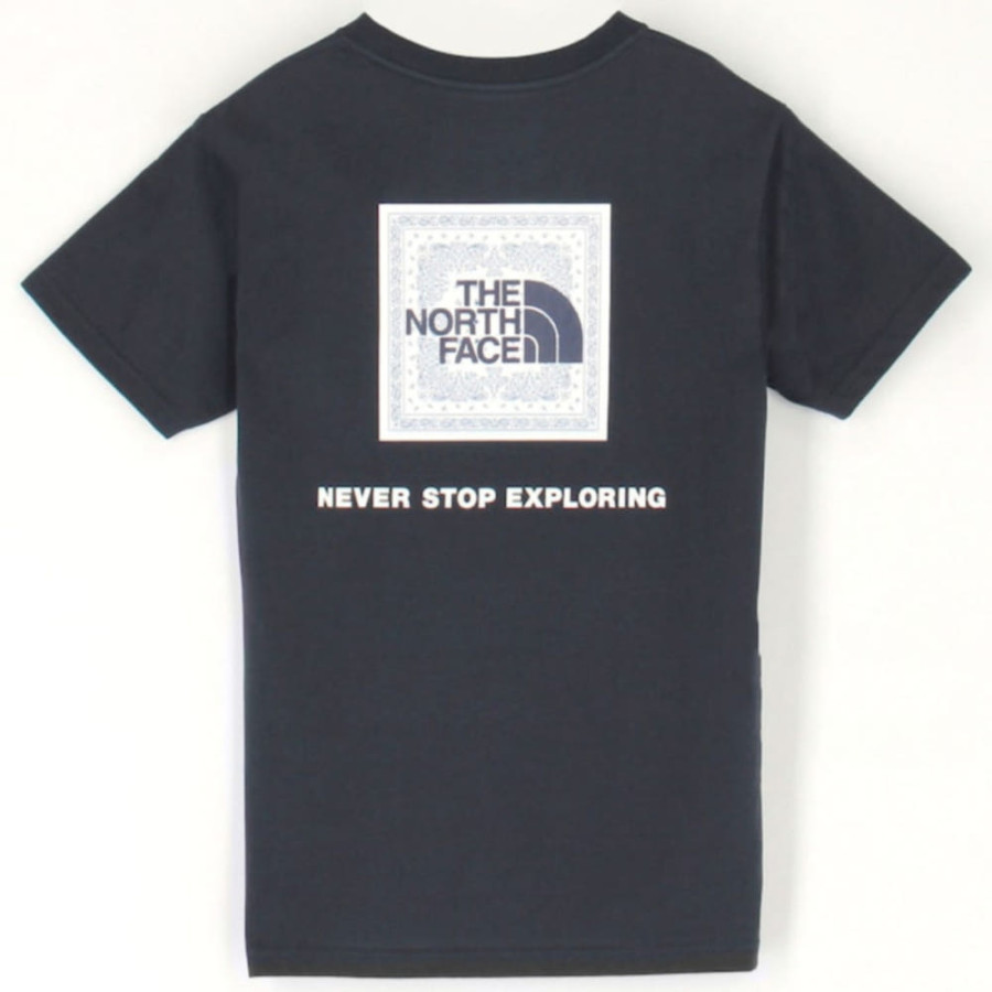 노스페이스 키즈 반다나 스퀘어 로고 반팔 티셔츠 3컬러 NTJ32546 1226207300798