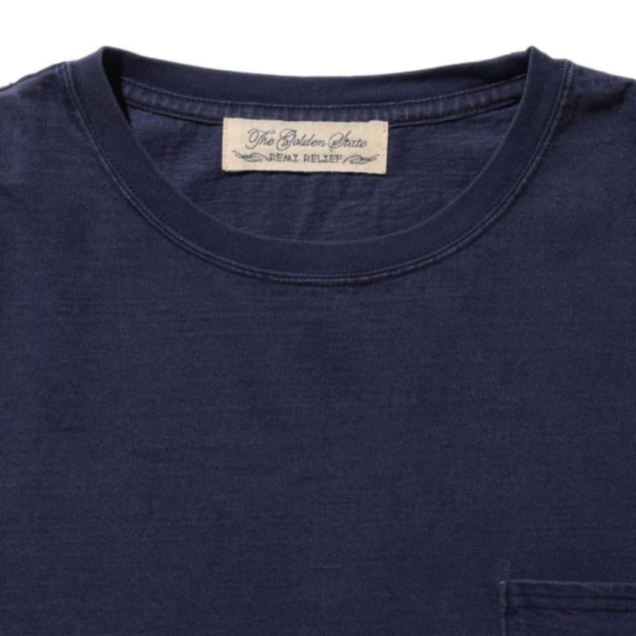 빔즈 플러스 별주 레미 릴리프 포켓 티셔츠 5컬러 38-04-0100-671