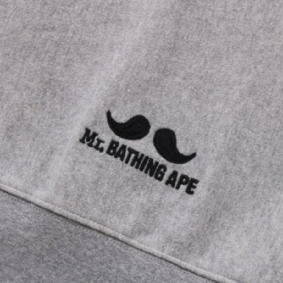 베이프 하프 지퍼 풀오버 스웨트 셔츠1 2컬러 7L30113303