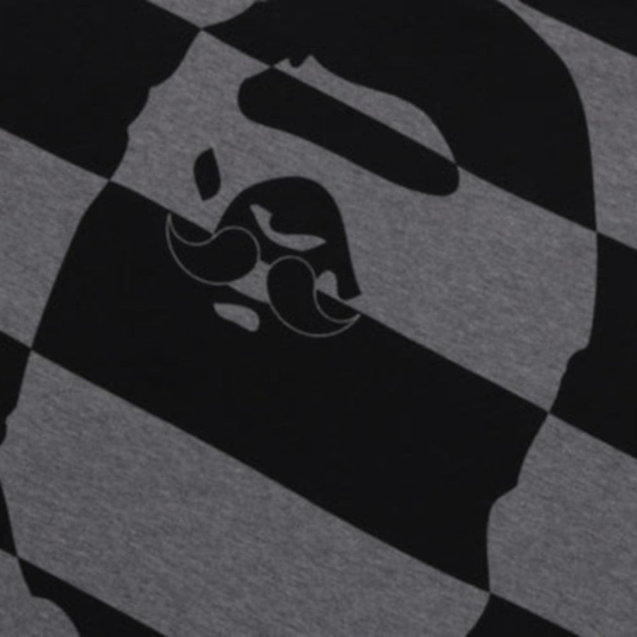 베이프 스트라이프 프린트 티셔츠4 2컬러 7L30109305