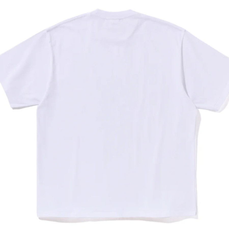 베이프 포토 프린트 에이프 헤드 릴렉스핏 티셔츠 2컬러 1L30110333