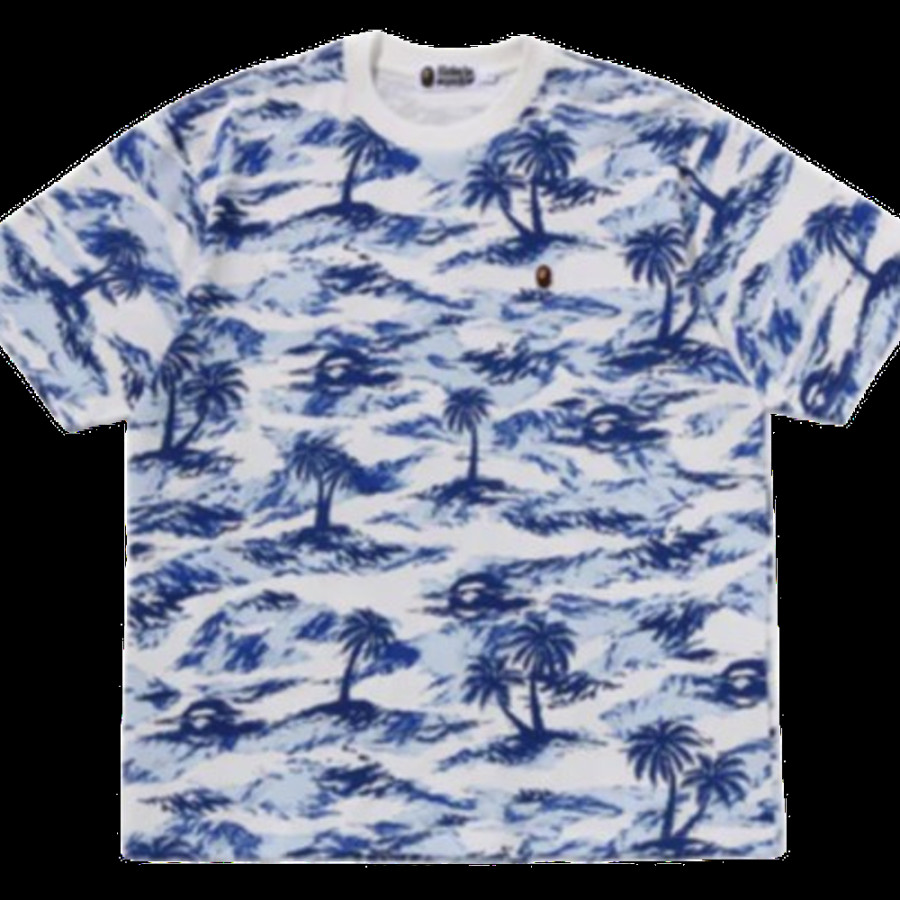 베이프 팜트리 카모 원포인트 릴렉스 핏 티셔츠 3컬러 1L30109317