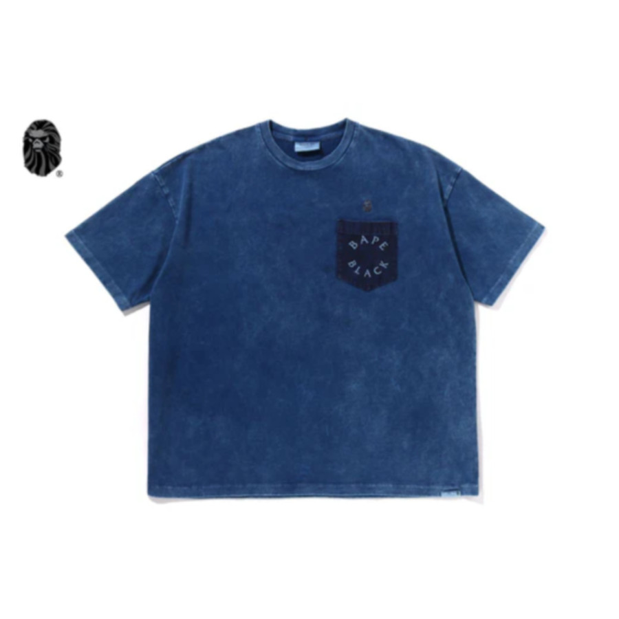 베이프 블랙 베이프 페이즐리 포켓 반팔티 1 라이트틴디 1L30109329