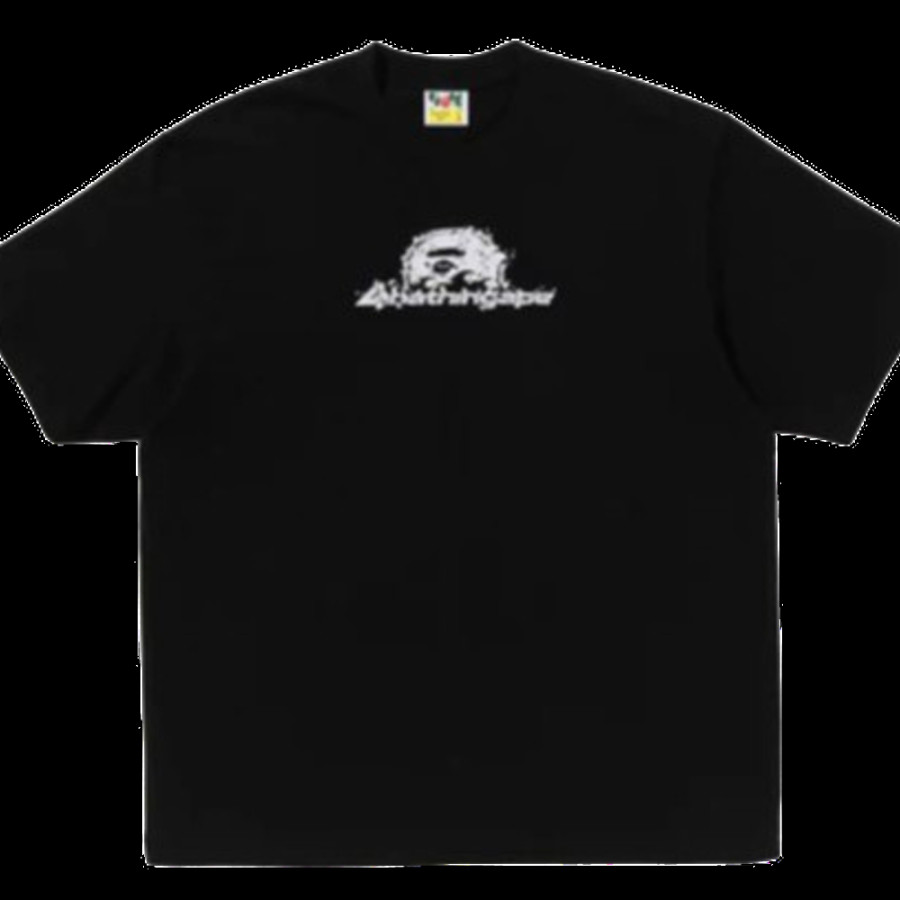 베이프 레인드랍 에이프 헤드 로고 릴렉스 핏 티셔츠 3컬러 1L30110307