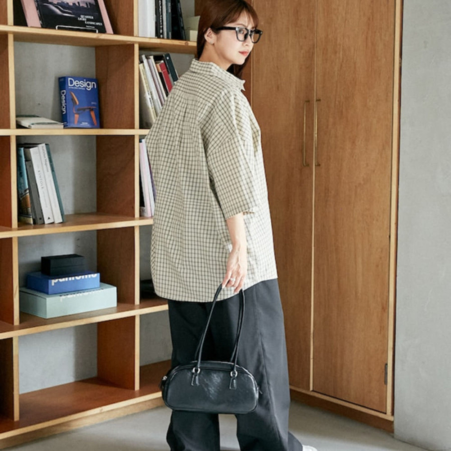 퍼블럭스 U.S. POLO ASSN. 유에스폴로에센 별주 원포인트 자수 체크 반소매 셔츠 5컬러 3105291600006