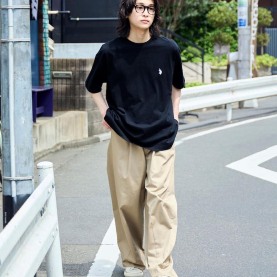 퍼블럭스 U.S. POLO ASSN. 유에스폴로에센 별주 와펜 로고 자수 티셔츠 5컬러 3127291600010