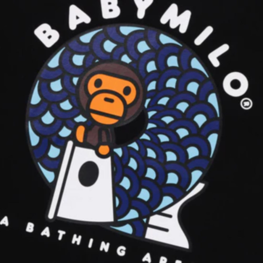 베이프 코이노보리 온 베이비 마일로 티셔츠 2컬러 2L22110008