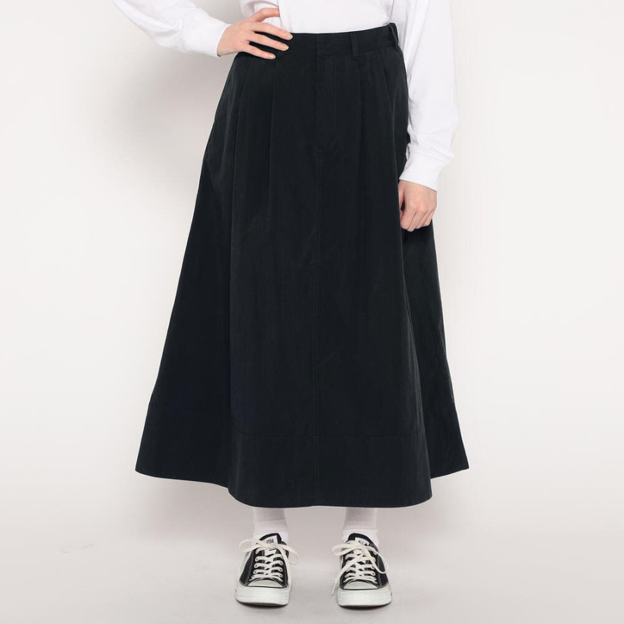 단톤 여성 C/N 트윌 투턱 스커트 치마 4컬러 DT-F0073 CNO DNB252L202-0001