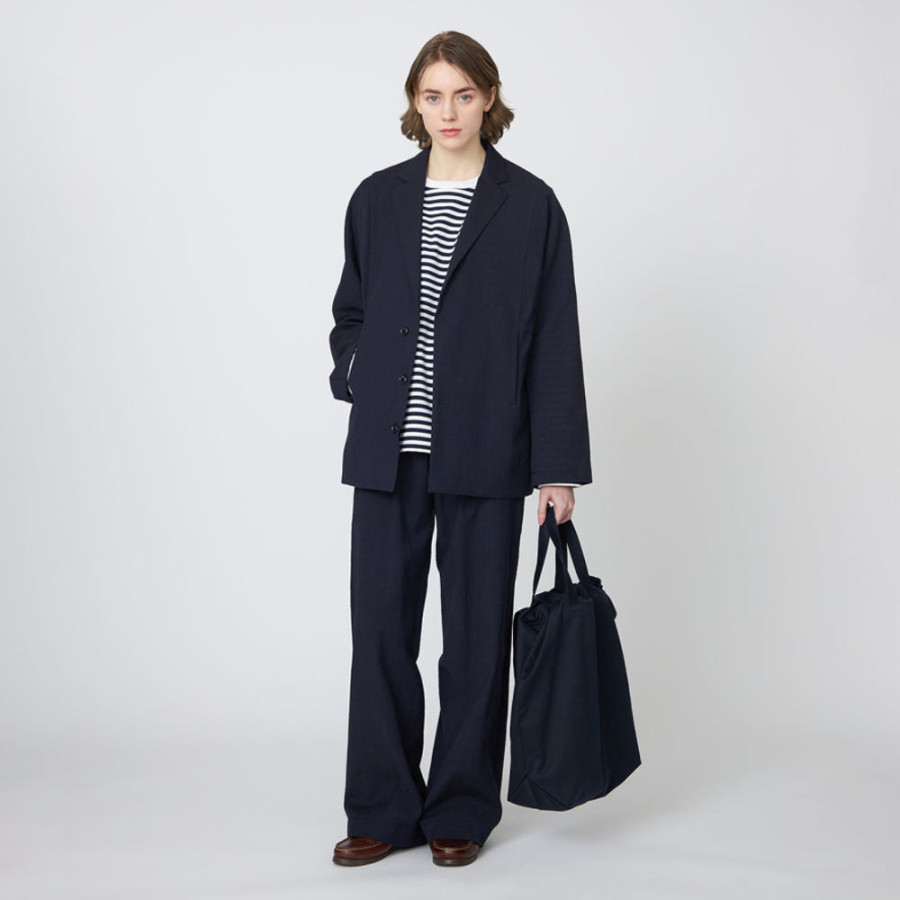 나나미카 여성 울 코튼 크레페 팬츠 2컬러 S25SC059