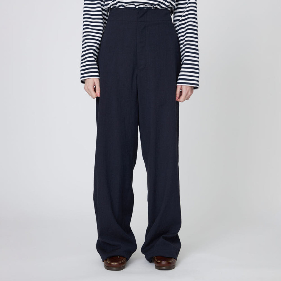 나나미카 여성 울 코튼 크레페 팬츠 2컬러 S25SC059