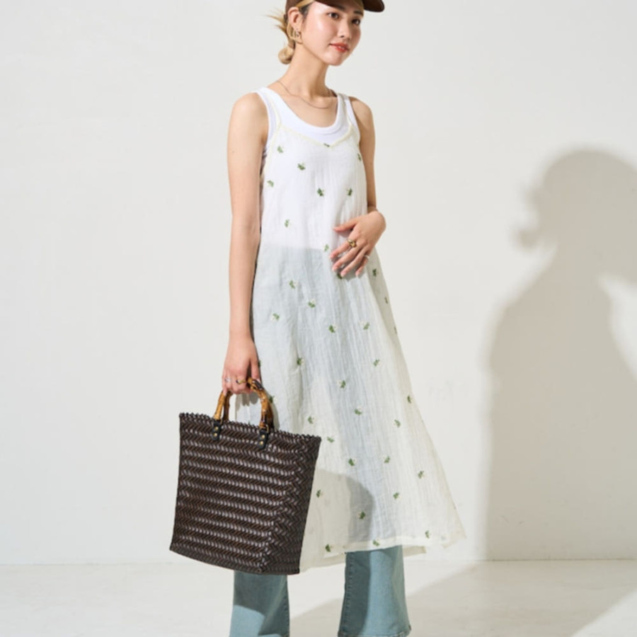 프릭스스토어 시아 잔꽃무늬 자수 캐미 원피스 2컬러 1314248900877