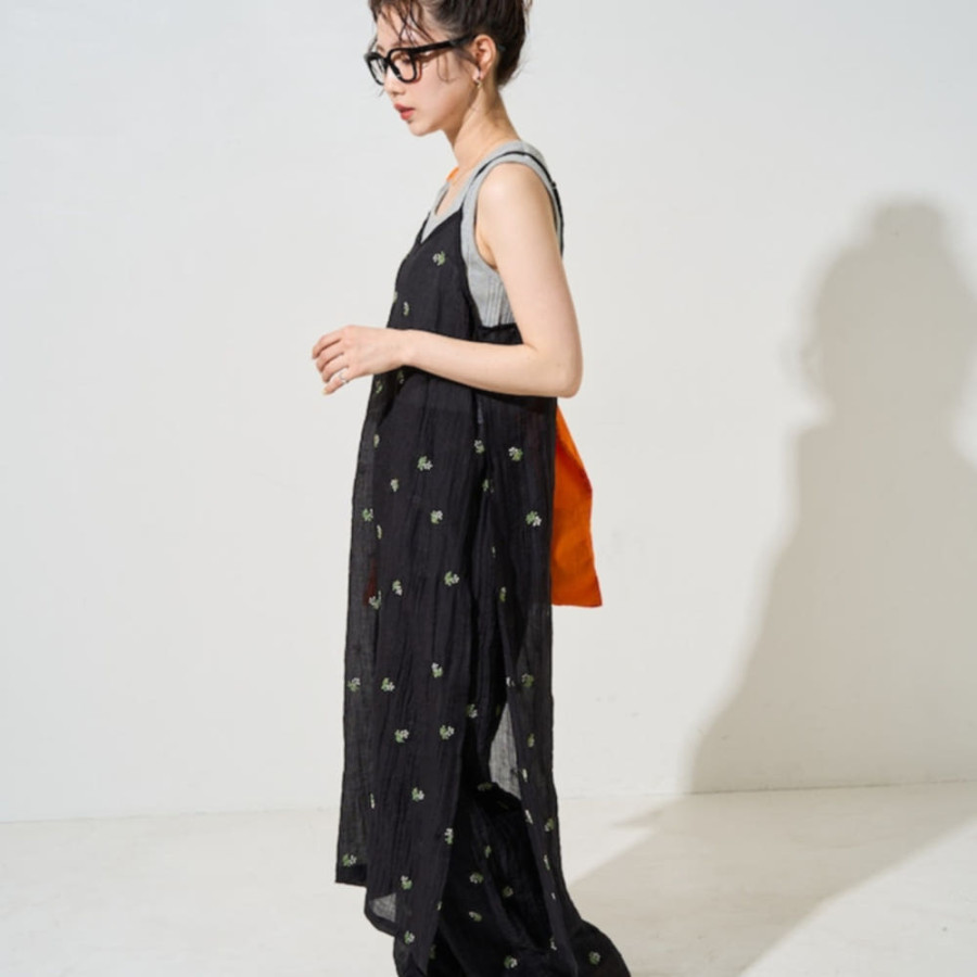 프릭스스토어 시아 잔꽃무늬 자수 캐미 원피스 2컬러 1314248900877