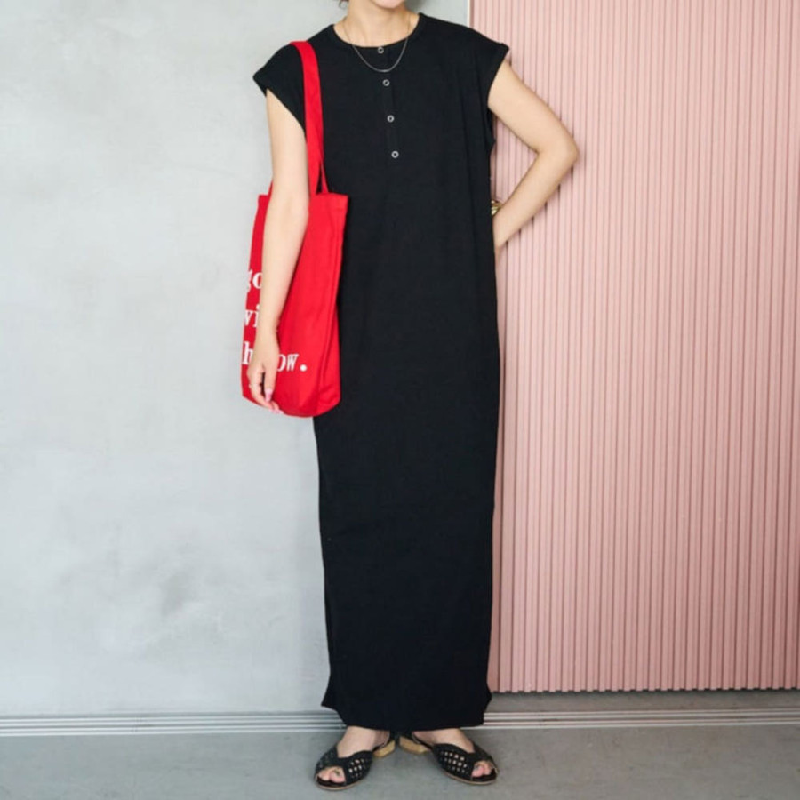 프릭스스토어 헨리 버튼 프렌치 슬리브 원피스 5컬러 1315248900118