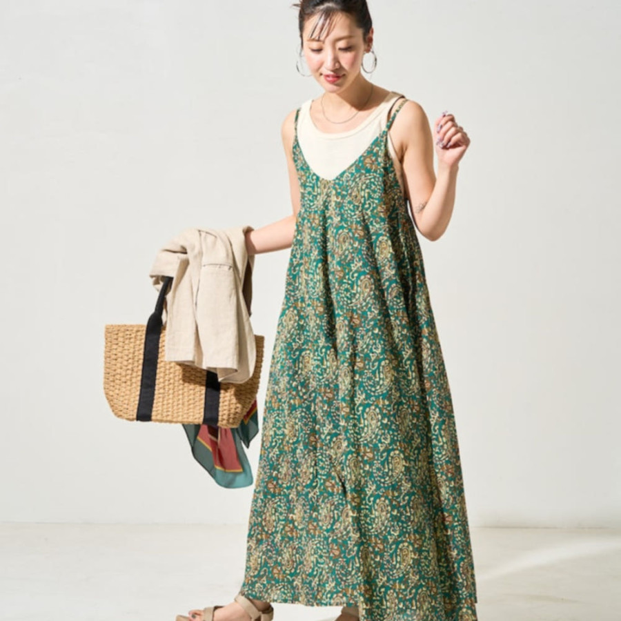 프릭스스토어 인도 페이즐리 캐미 원피스 5컬러 1313248900190