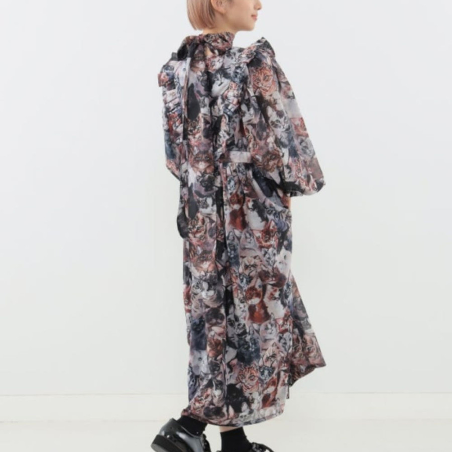 빔즈 mmts X unoa 쉬폰 드레스 원피스 2컬러 16-26-0017-438