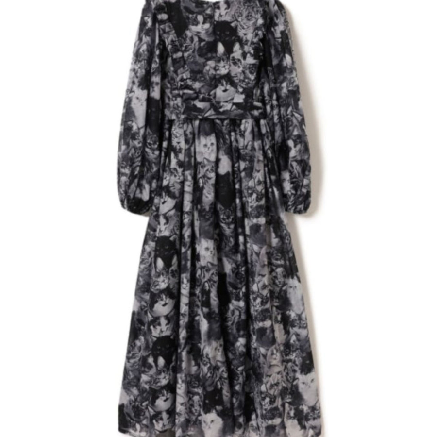 빔즈 mmts X unoa 쉬폰 드레스 원피스 2컬러 16-26-0017-438