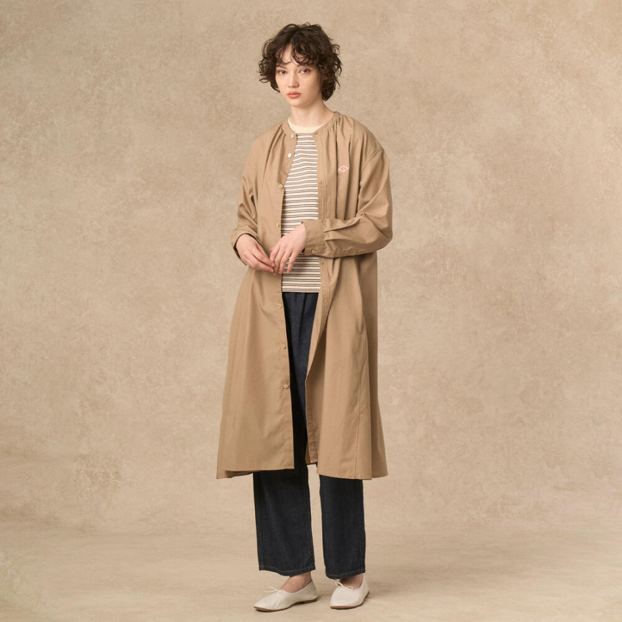 단톤 여성 T/C 브로드클로스 개더 셔츠 드레스 3컬러 DT-G0092 HTC DNB251L203-0008