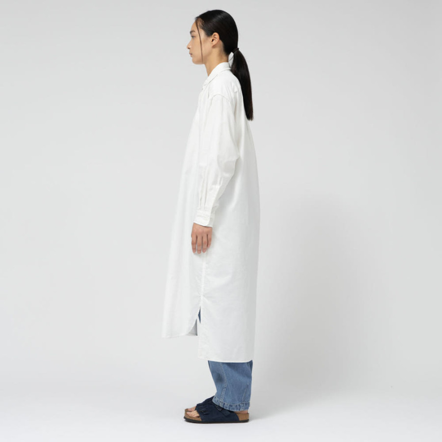 노스페이스 퍼플라벨 버튼 다운 필드 셔츠 드레스 3컬러 N24FF064