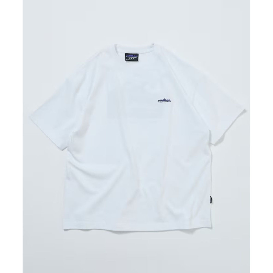프릭스스토어 사우전드마일 별주 백프린트 웨이브 로고 반팔 티셔츠 4컬러 1226132800032