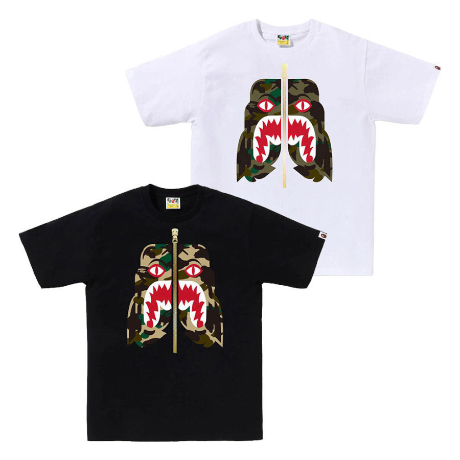 베이프 1ST 카모 타이거 반팔 티셔츠 2컬러 1M30110016