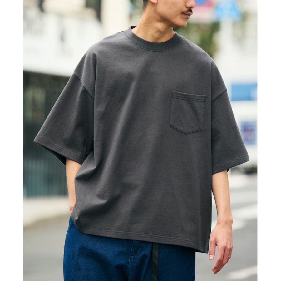 프릭스스토어 9온스 헤비웨이트 빅 실루엣 크루넥 포켓 티셔츠 10컬러 1227248900490