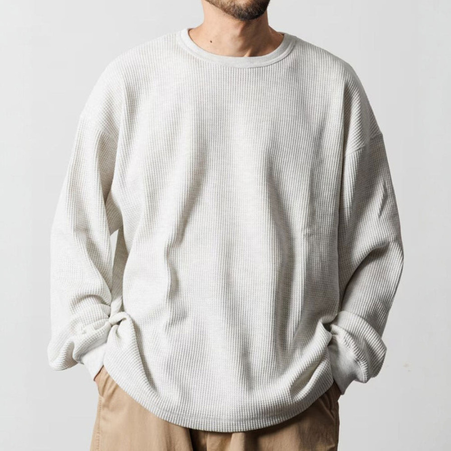 프릭스스토어 빅실루엣 롱슬리브 와플 서멀 L/S 티셔츠 3컬러 1220248900014