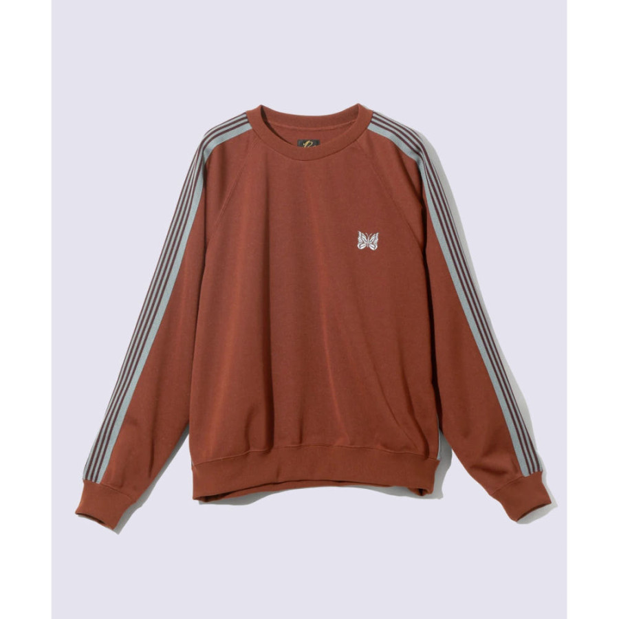 니들스 트랙 크루넥 스웨트 셔츠 폴리 스무스 3컬러 SX405