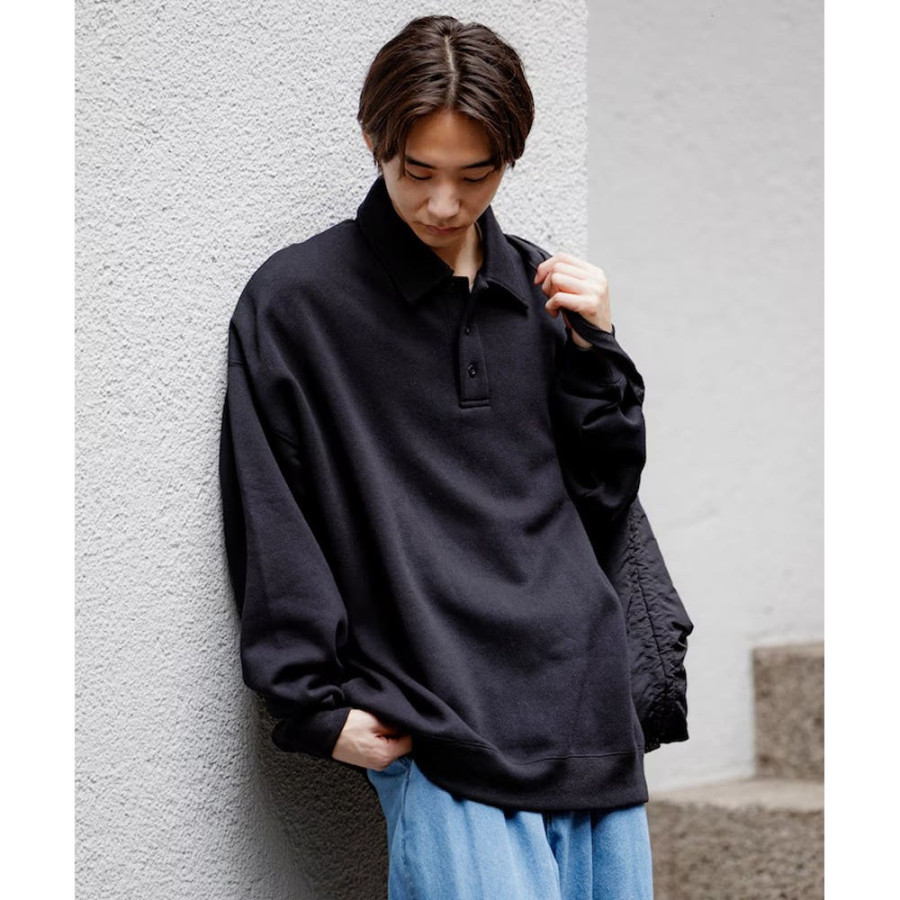 프릭스스토어 릴렉스핏 스핀들 폴로 카라 스웨트 헴코드 4컬러 1223248901269