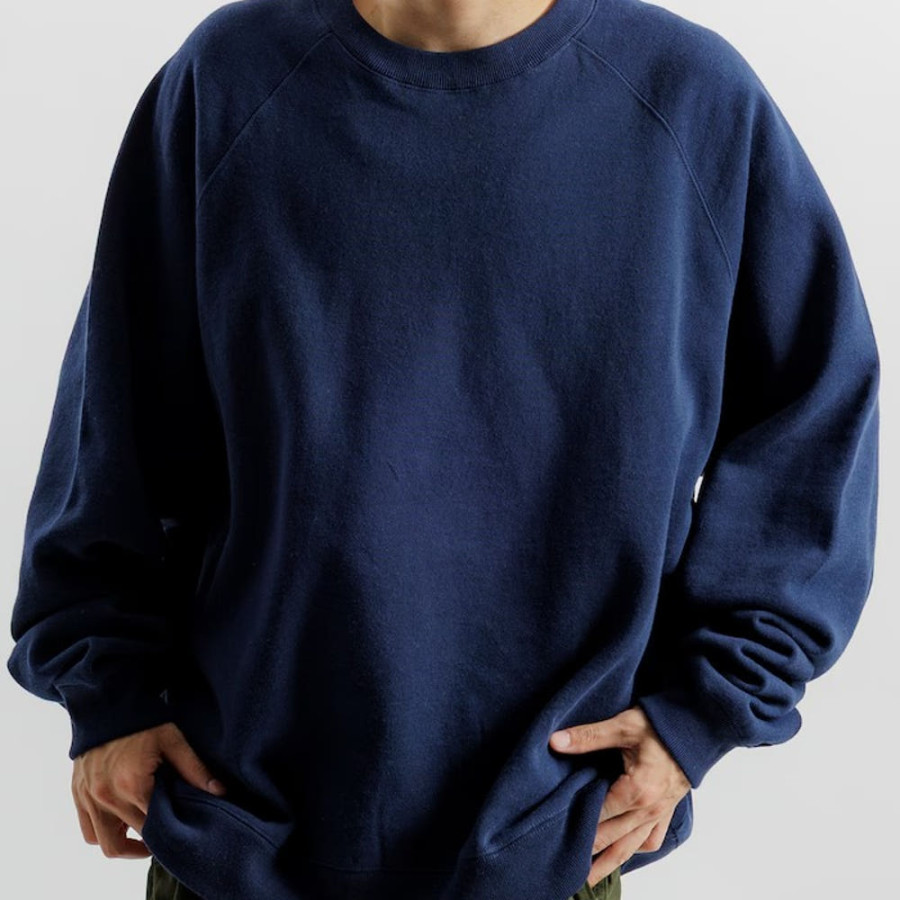 프릭스스토어 12oz 헤비웨이트 오버핏 래글런 슬리브 크루넥 스웨트 맨투맨 1223248901248