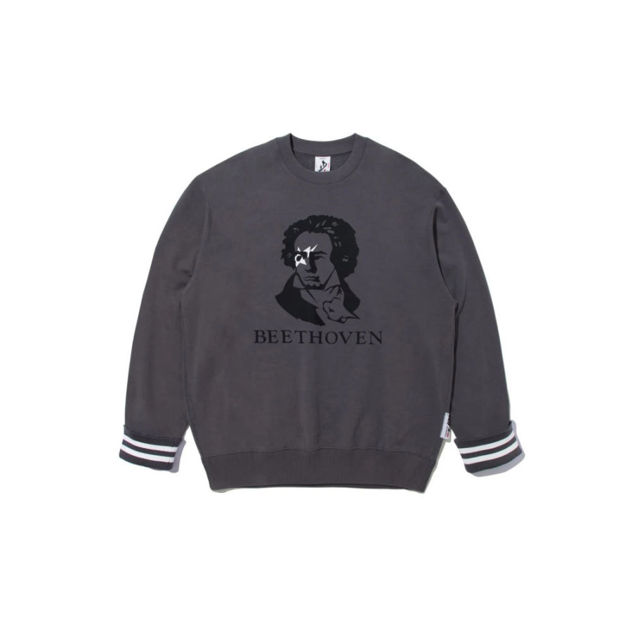베이프 카즈키 쿠라이시 베토벤 크루넥 스웨트셔츠 2컬러 1L83113902