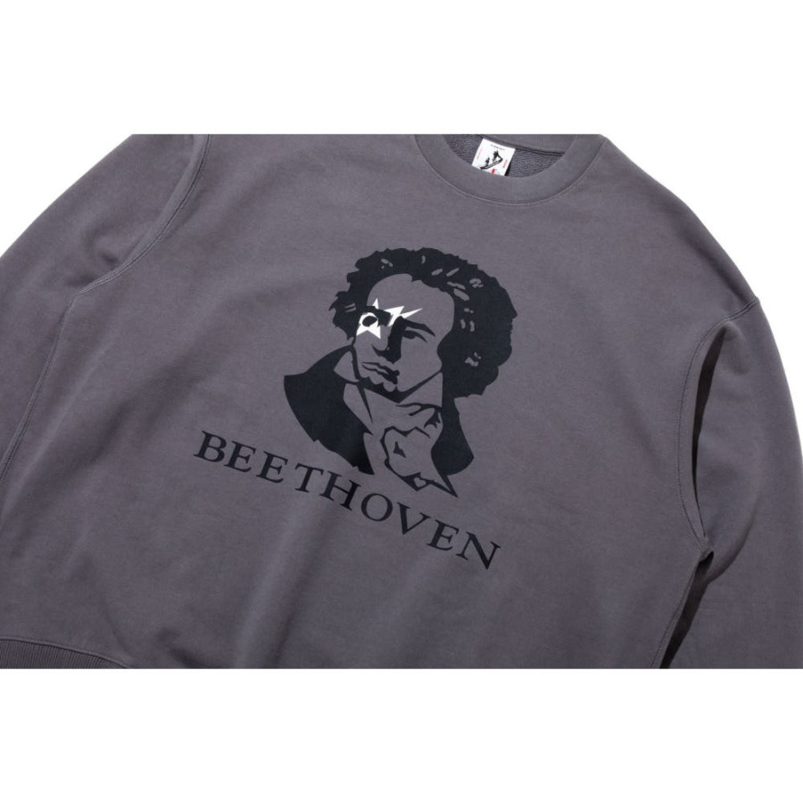 베이프 카즈키 쿠라이시 베토벤 크루넥 스웨트셔츠 2컬러 1L83113902