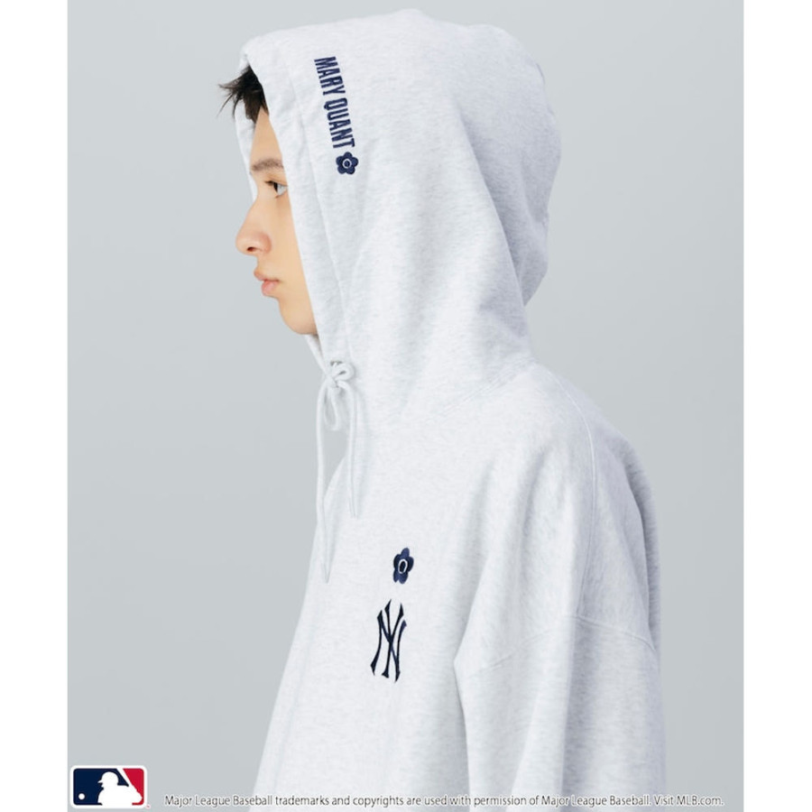 퍼블럭스 MARY QUANT 자수 스웨트 후디 3컬러 3110375300002