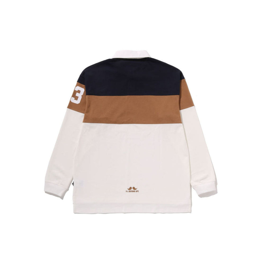 베이프 롱슬리브 럭비 폴로 2 2컬러 7L70112303