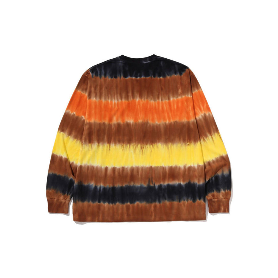 베이프 드립 스트라이프 릴랙스 핏 롱슬리브 티셔츠 2컬러 1L80111010