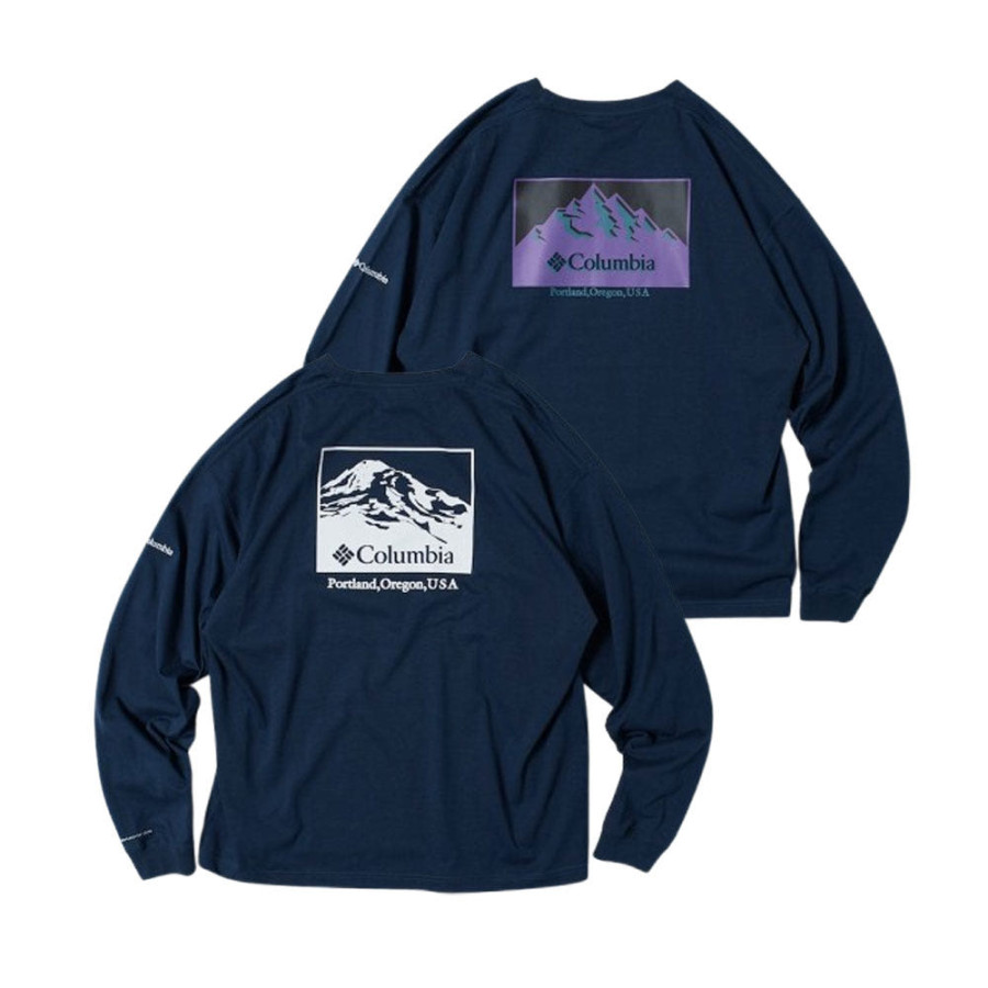 프릭스스토어 컬럼비아 별주 임페리얼 파크 백 프린트 롱 슬리브 티셔츠 12컬러 1221129900054