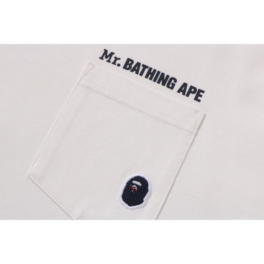 베이프 롱슬리브 포켓 티셔츠 2컬러 7L70111302