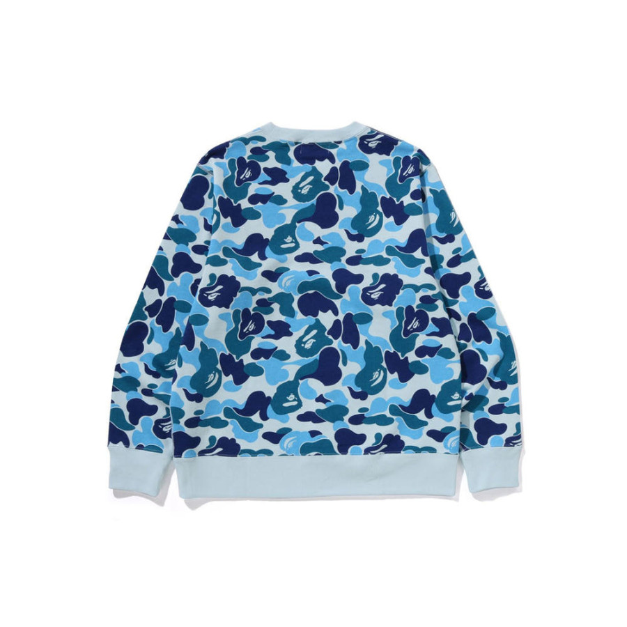 베이프 ABC 카모 라인스톤 스타 크루넥 스웨트 셔츠 2컬러 1L80113013