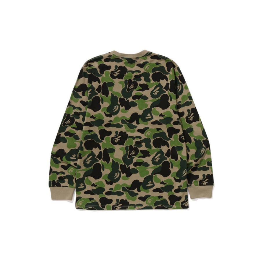 베이프 ABC 카모 컬리지 롱슬리브 티 3컬러 1L80111006
